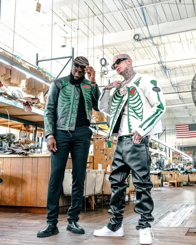 Millyz outfit in Vanson Leathers, Nike, and Prada, 2024