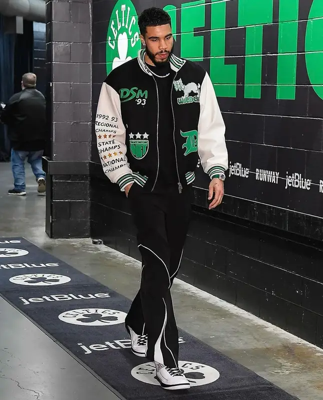 Jayson Tatum outfit in Diet Starts Monday, Fifty2Hundred, and Jordan, 2024