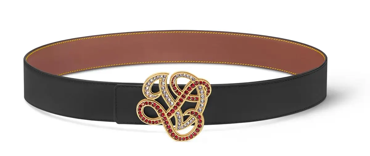 Louis Vuitton Dynasty 40mm Reversible Belt $1100