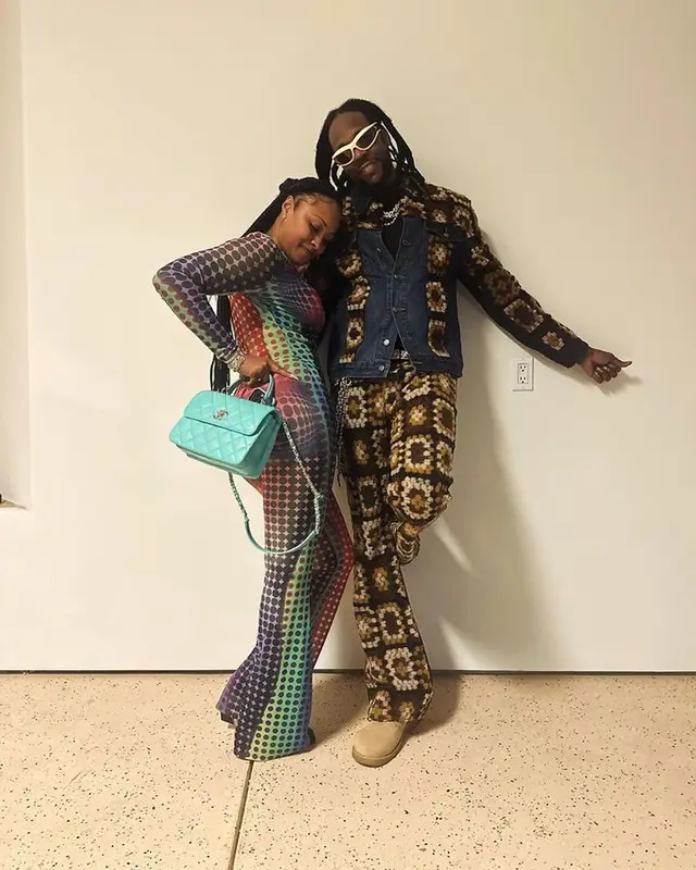 2 Chainz outfit in Cout De La Liberte and Bottega Veneta, 2024
