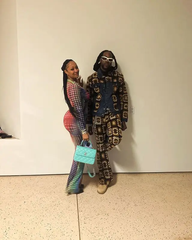 2 Chainz outfit in Cout De La Liberte and Bottega Veneta, 2024