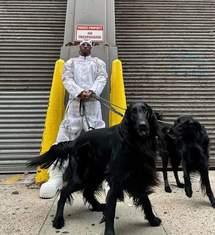 Bloody Osiris outfit in Misere Moderne and Balenciaga, 2024