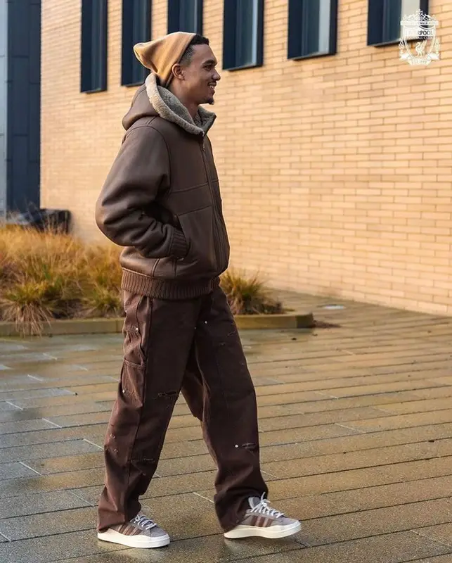 Trent Alexander-Arnold outfit in Louis Vuitton, Givenchy, and Adidas, 2024