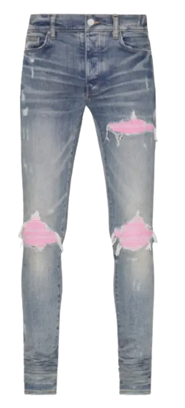 Amiri Clay Indigo And Pink Mx1 Jeans | WHAT'S ON THE STAR?