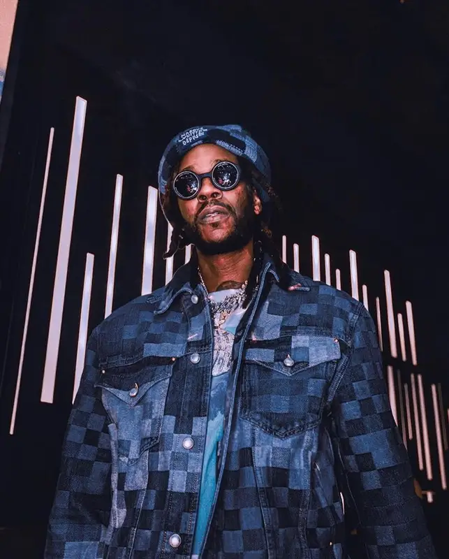 2 Chainz outfit in Louis Vuitton, 2024
