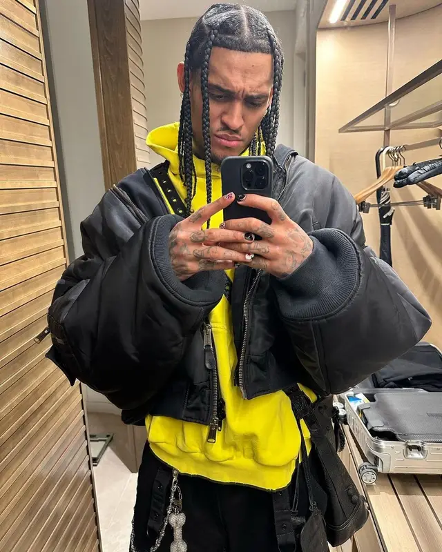 Jordan Clarkson outfit in Balenciaga, 2024