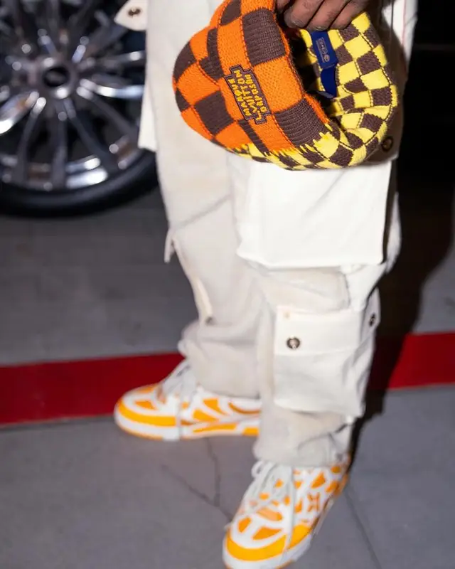 James Harden outfit in Loewe, Keep Going Kid, and Louis Vuitton, 2024