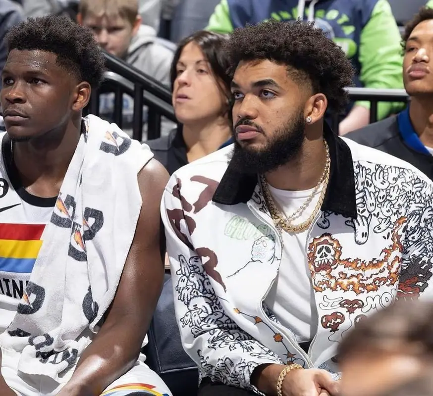 Karl Anthony Towns outfit in WNTD Apparel, 2024