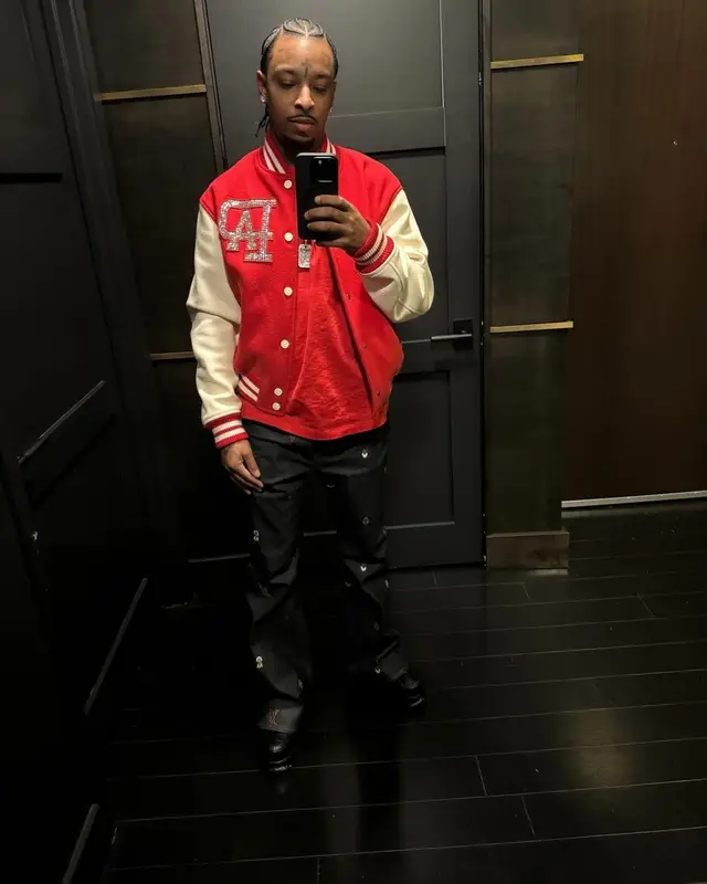 21 Savage outfit in Louis Vuitton, 2024