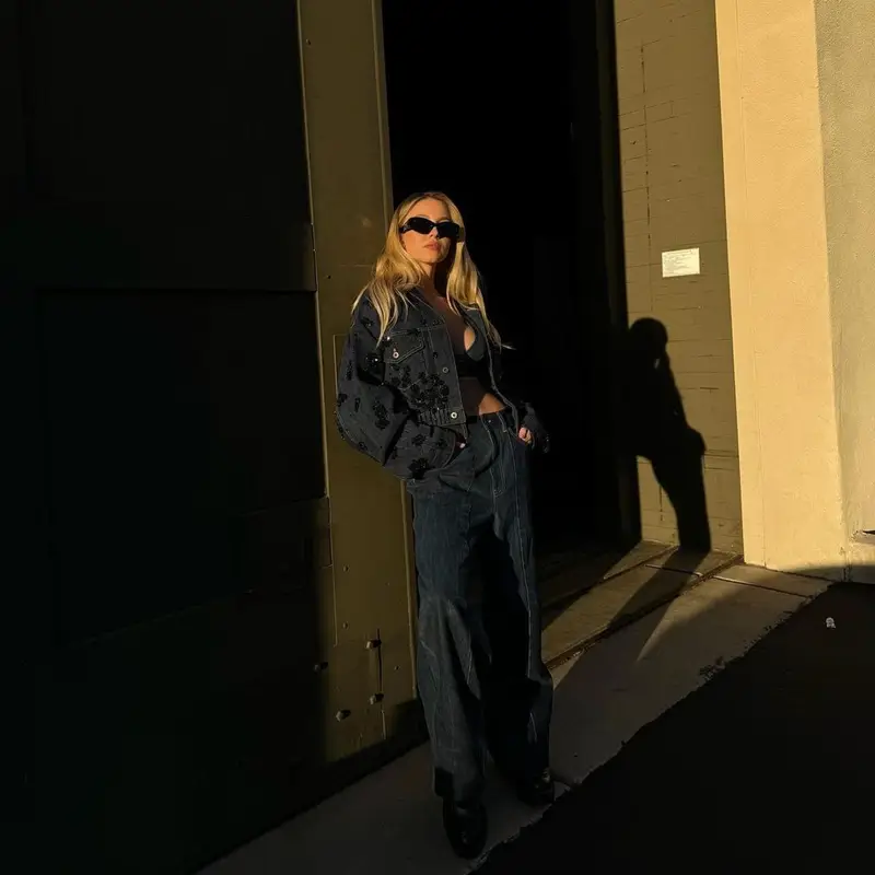 Sydney Sweeney outfit in Miu Miu, 2024