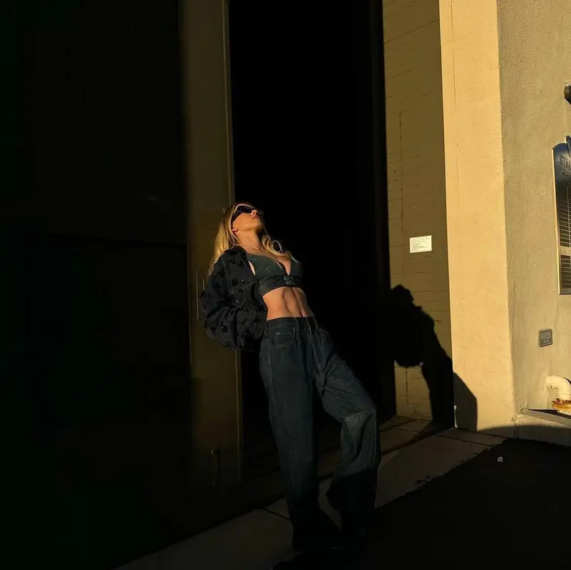 Sydney Sweeney outfit in Miu Miu, 2024