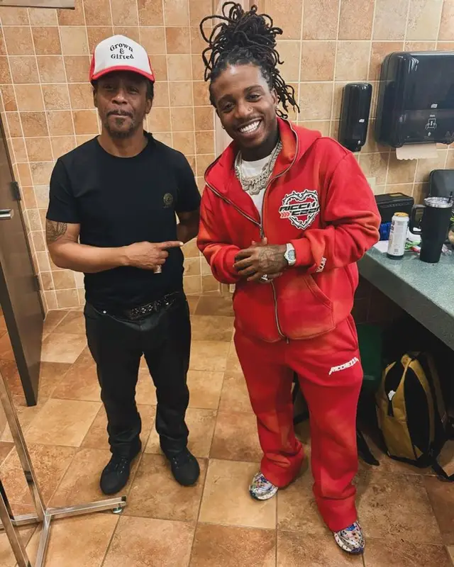 Jacquees outfit in Ricchezza Forever, Gallery Dept., and Asics, 2024