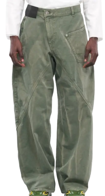 JW Anderson Twisted Workwear Jeans $650
