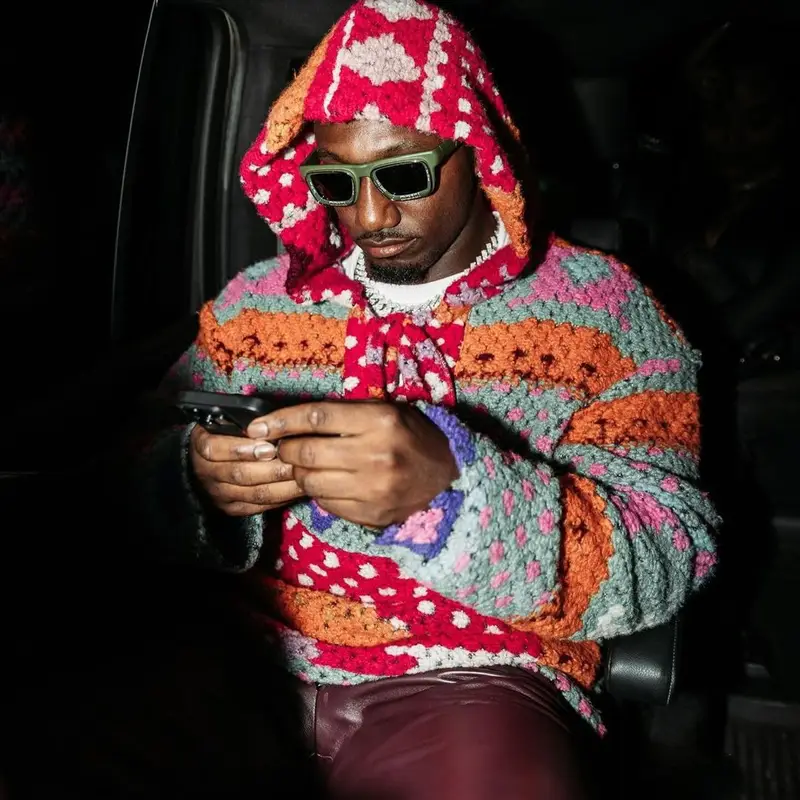Deebo Samuel outfit in Alchemist, Goyard, and Louis Vuitton, 2024
