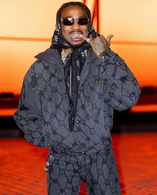 Quavo outfit in StarChain World, 2024