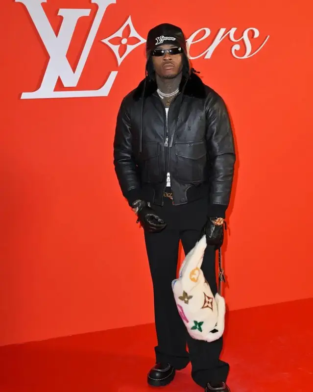 Gunna outfit in Louis Vuitton, 2024