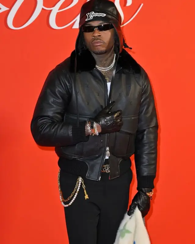 Gunna outfit in Louis Vuitton, 2024