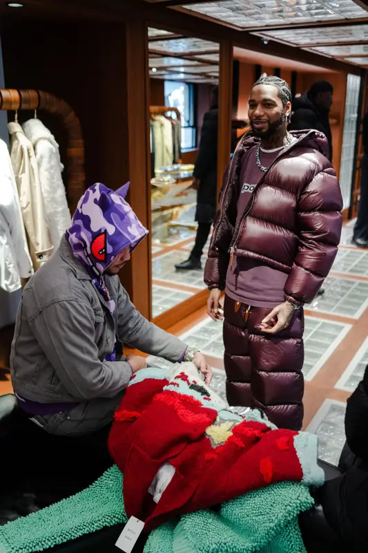 Key Glock outfit in Jil Sander, Vintage, and Jordan, 2024