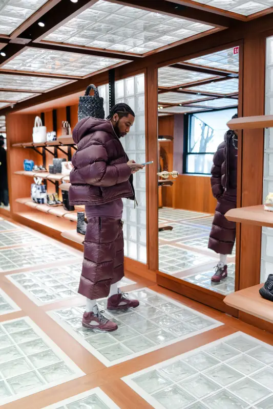 Key Glock outfit in Jil Sander, Vintage, and Jordan, 2024
