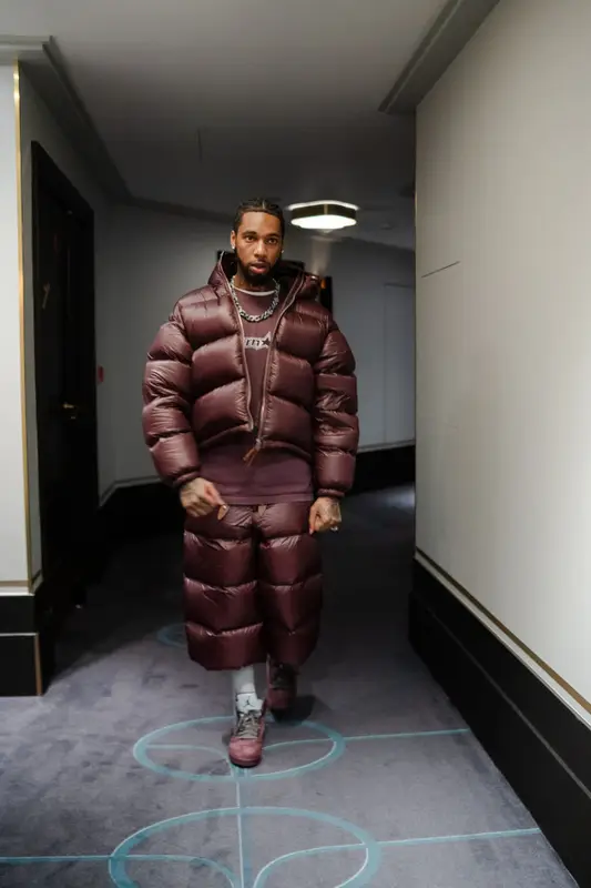 Key Glock outfit in Jil Sander, Vintage, and Jordan, 2024
