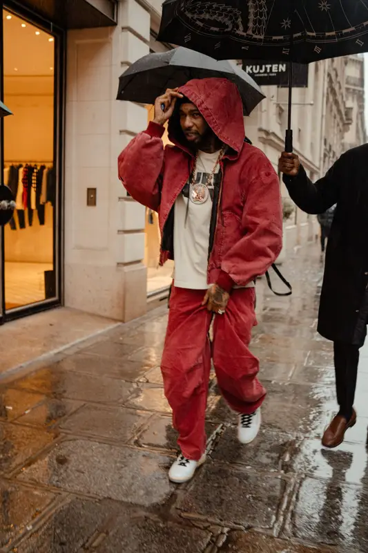 Key Glock outfit in R13, Gallery Dept., and Nike, 2024
