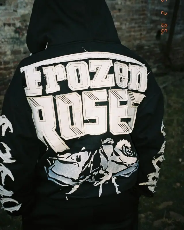 Jacquees outfit in Frozen Roses, Converse, and Rick Owens, 2024