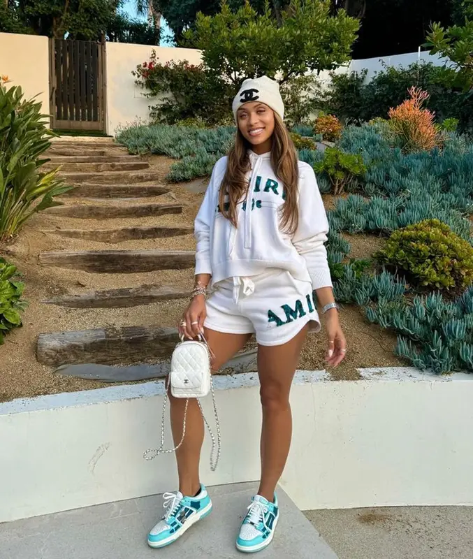 Jilly Anais outfit in Amiri and Chanel, 2024