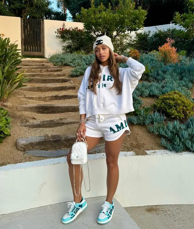Jilly Anais outfit in Amiri and Chanel, 2024