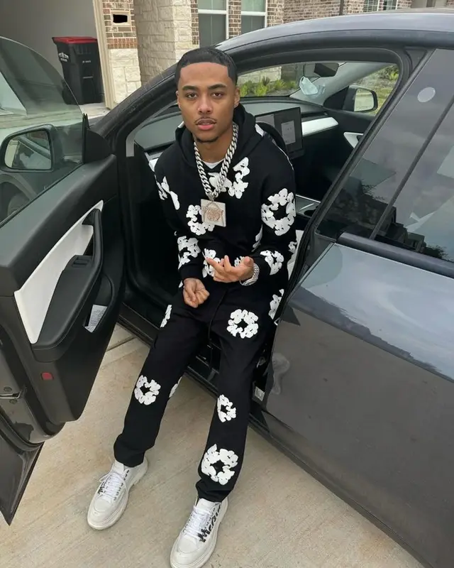 Luh Kel outfit in Denim Tears and Alexander McQueen, 2024