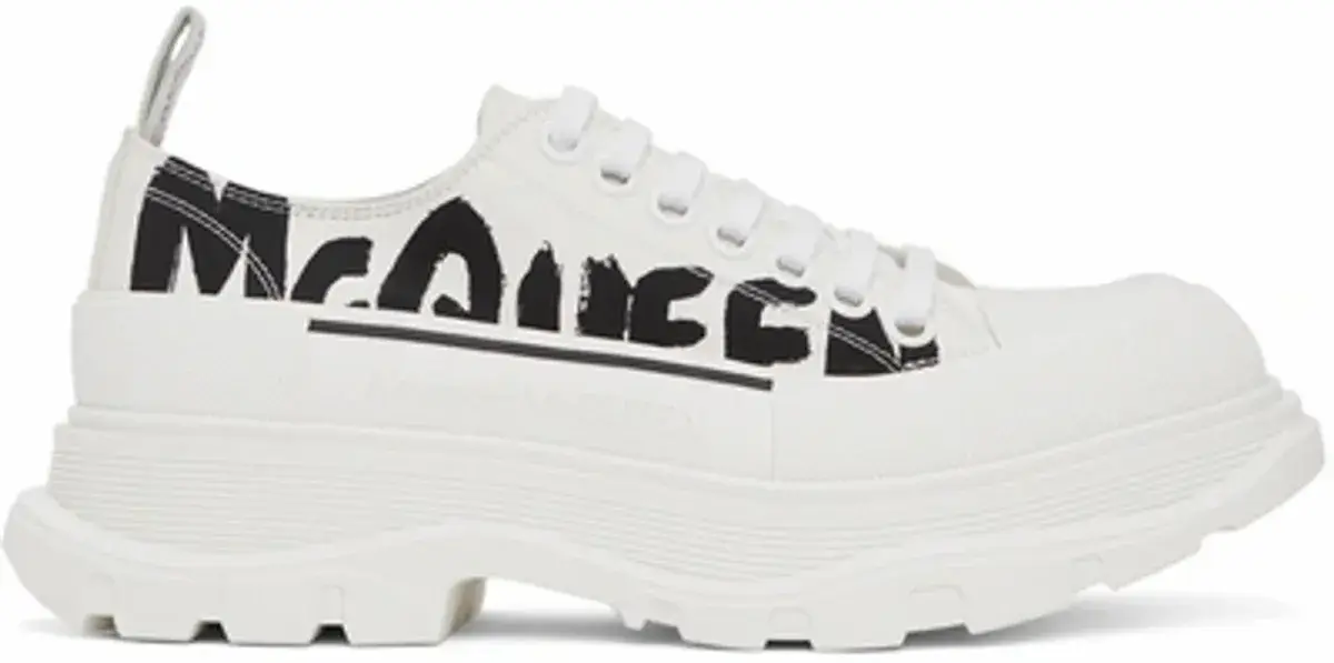 Alexander McQueen Tread Slick Canvas Sneakers $795