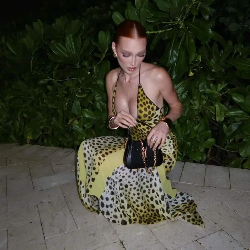Meredith Duxbury outfit in Gucci, The Attico, and Saint Laurent, 2024