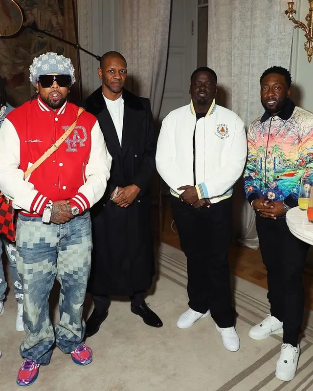 Westside Gunn outfit in Louis Vuitton, 2024