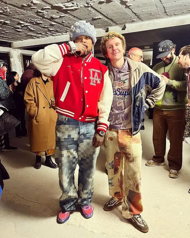 Westside Gunn outfit in Louis Vuitton, 2024