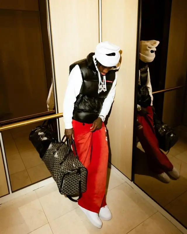 2Rare outfit in Prada, Nike, and Goyard, 2024