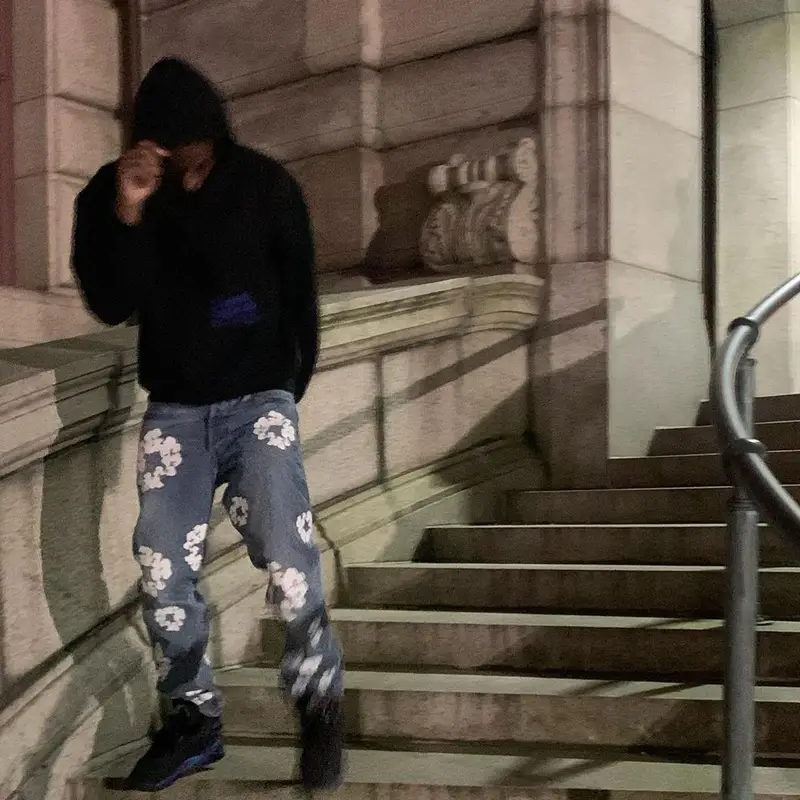 Devstacks outfit in Supreme, Denim Tears, and Junya Watanabe, 2023