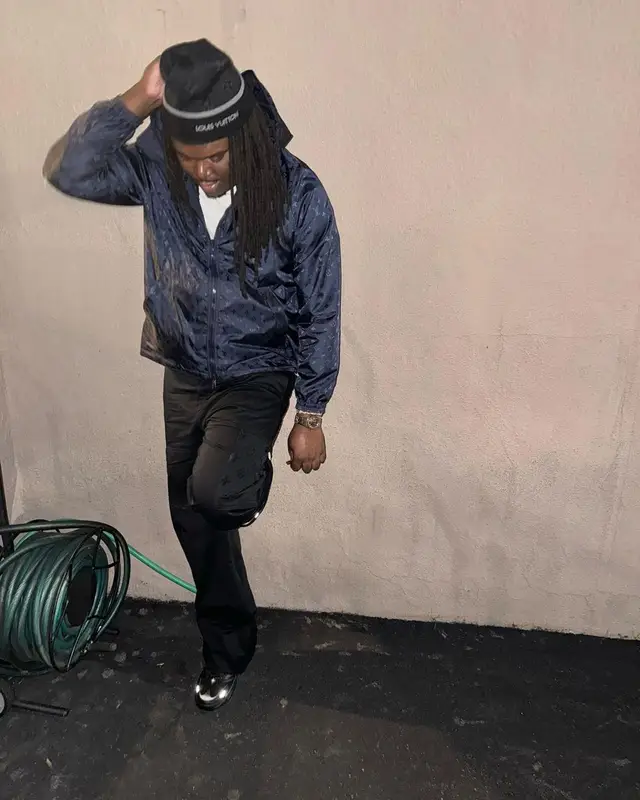 Lucki outfit in Louis Vuitton, 2024