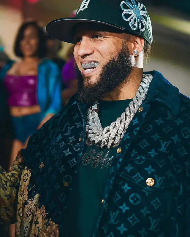 El Alfa El Jefe outfit in Louis Vuitton, 2024