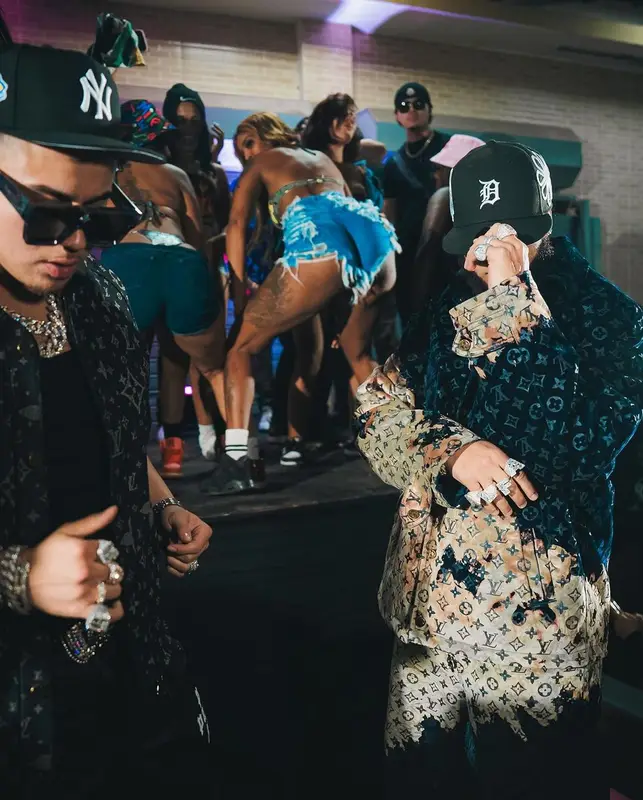 El Alfa El Jefe outfit in Louis Vuitton, 2024