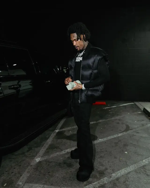 Hunxho outfit in Rick Owens and Balenciaga, 2024
