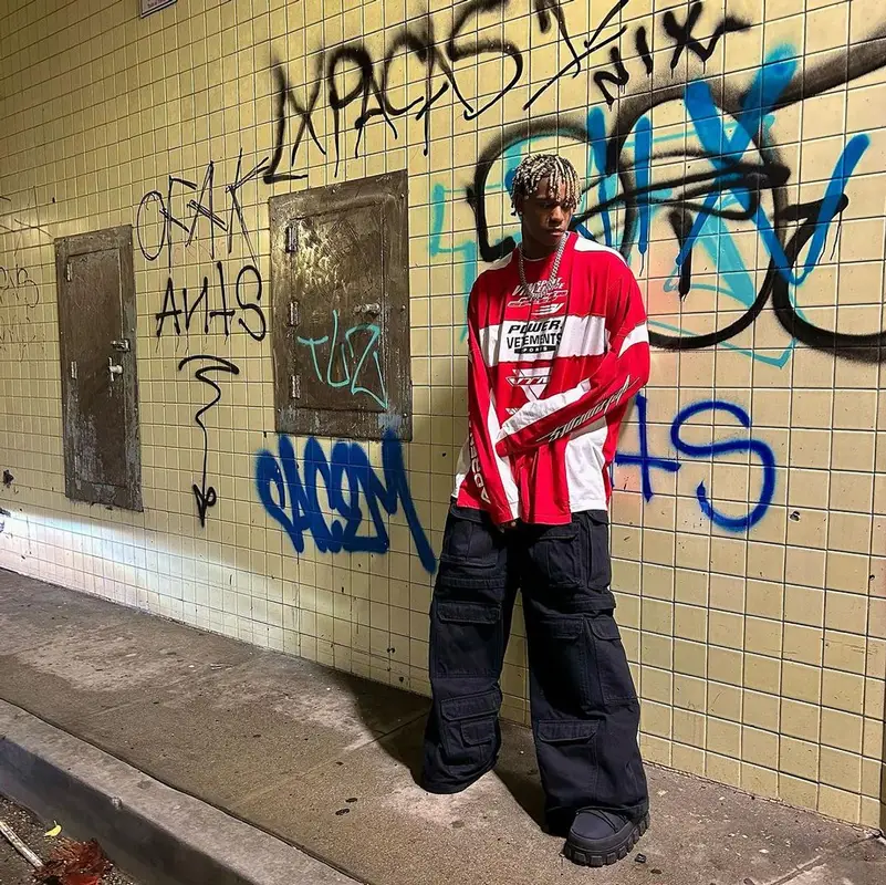 DC The Don outfit in Vetements and Prada, 2024