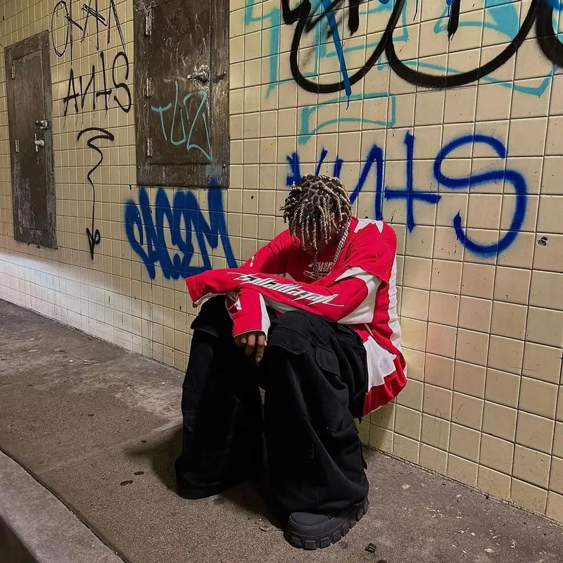 DC The Don outfit in Vetements and Prada, 2024