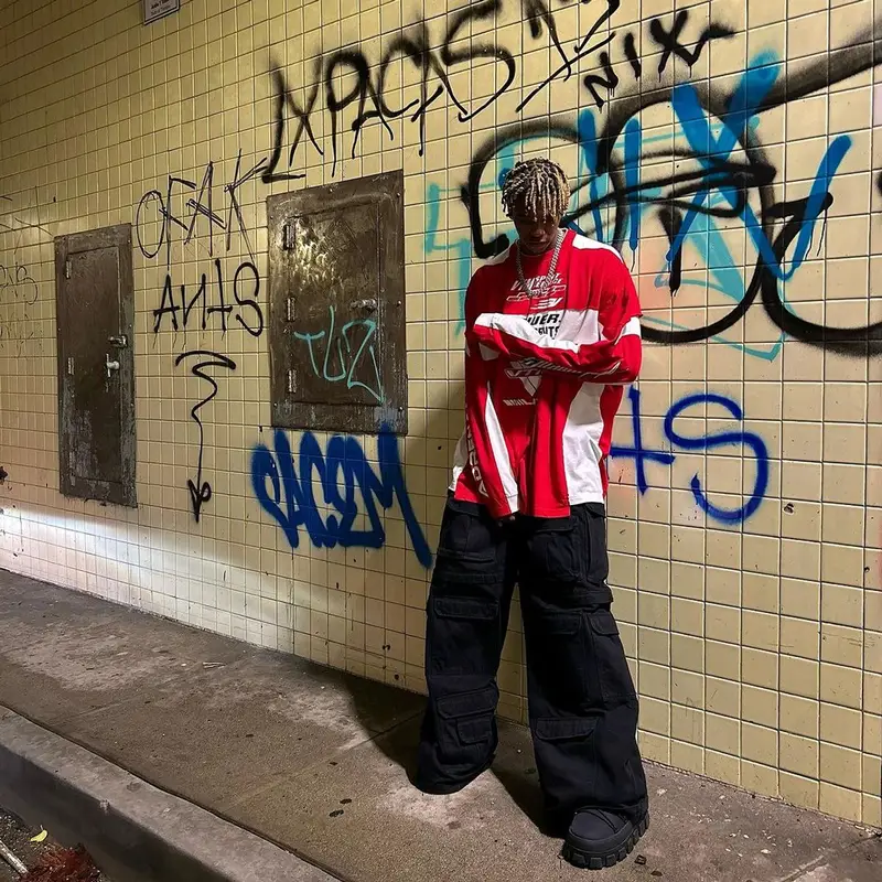 DC The Don outfit in Vetements and Prada, 2024