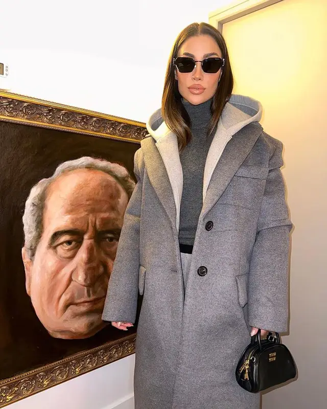 Bianca Andrade outfit in Miu Miu, 2024