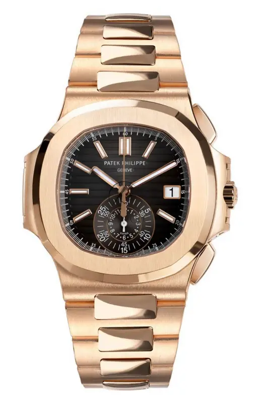 Patek Philippe Nautilus 5980/1R-001 18K RG Black Dial $200000