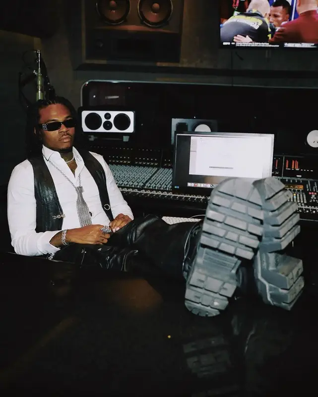 Gunna outfit in Aslan World, 2024