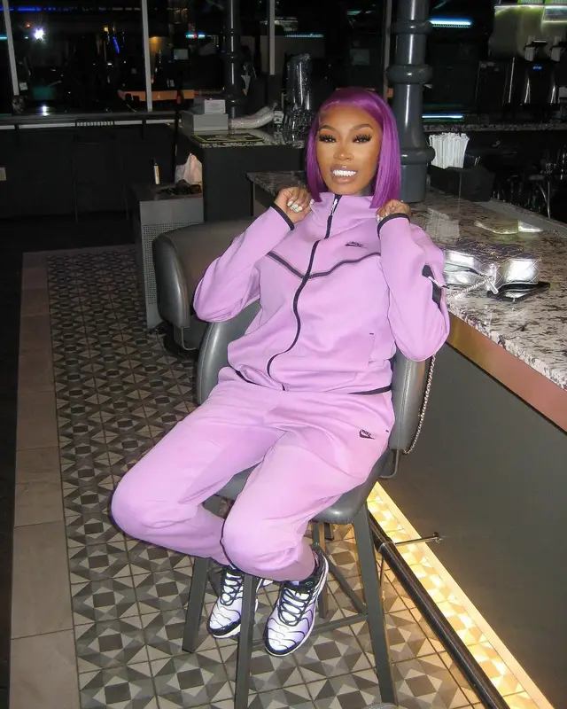 Asian Doll outfit in Nike, 2024