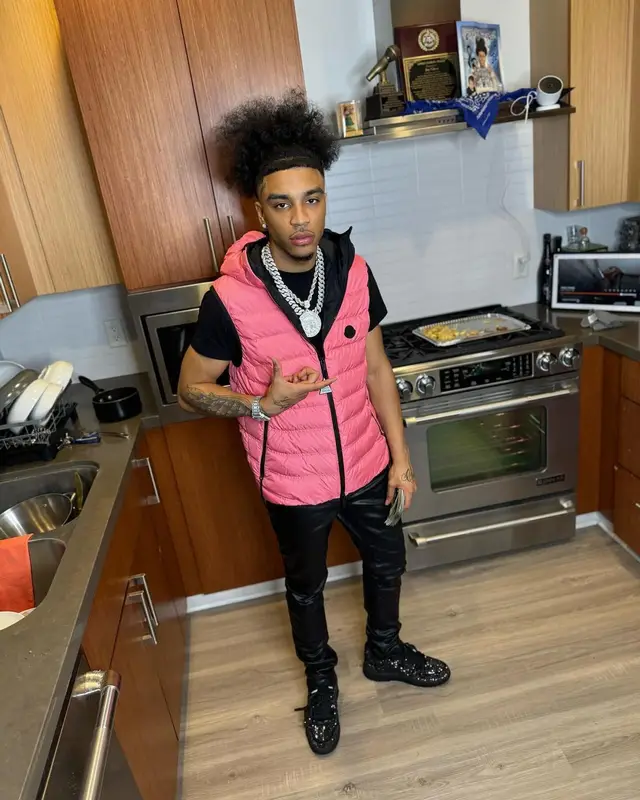 Jay Cinco outfit in Moncler, Off-White, and Amiri, 2024