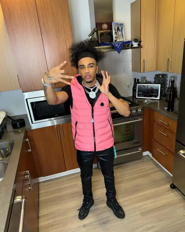 Jay Cinco outfit in Moncler, Off-White, and Amiri, 2024