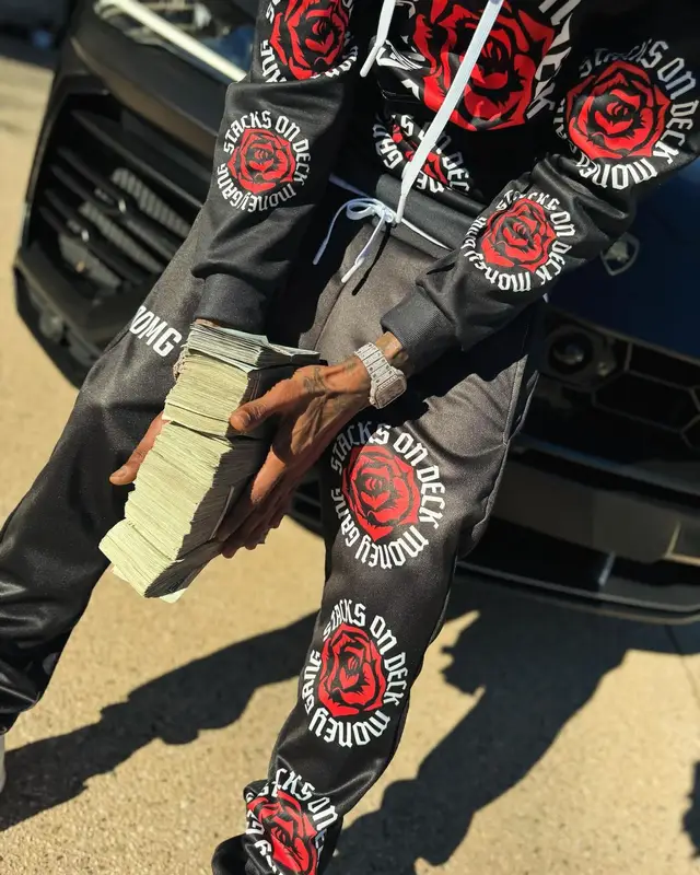 Soulja Boy outfit in SODMG and Nike, 2024