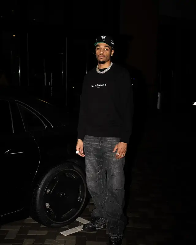 P. J. Washington outfit in Givenchy, Who Decides War, and Kill the Hype, 2024